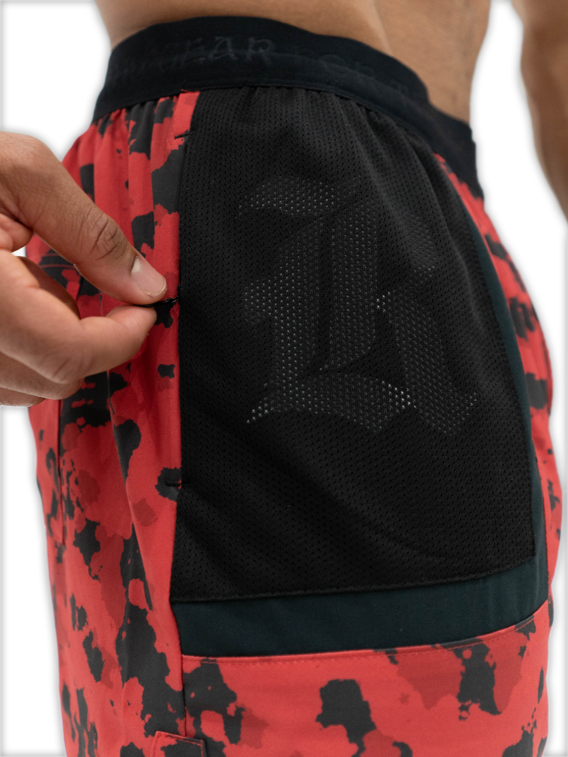 carmine camo