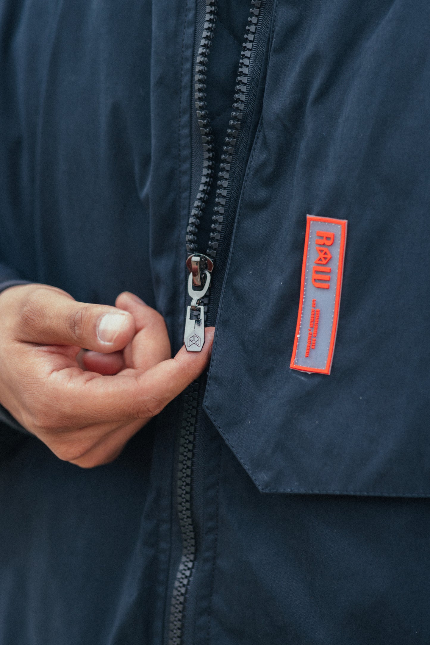 RG506 Rubber Patch Bomber Jacket