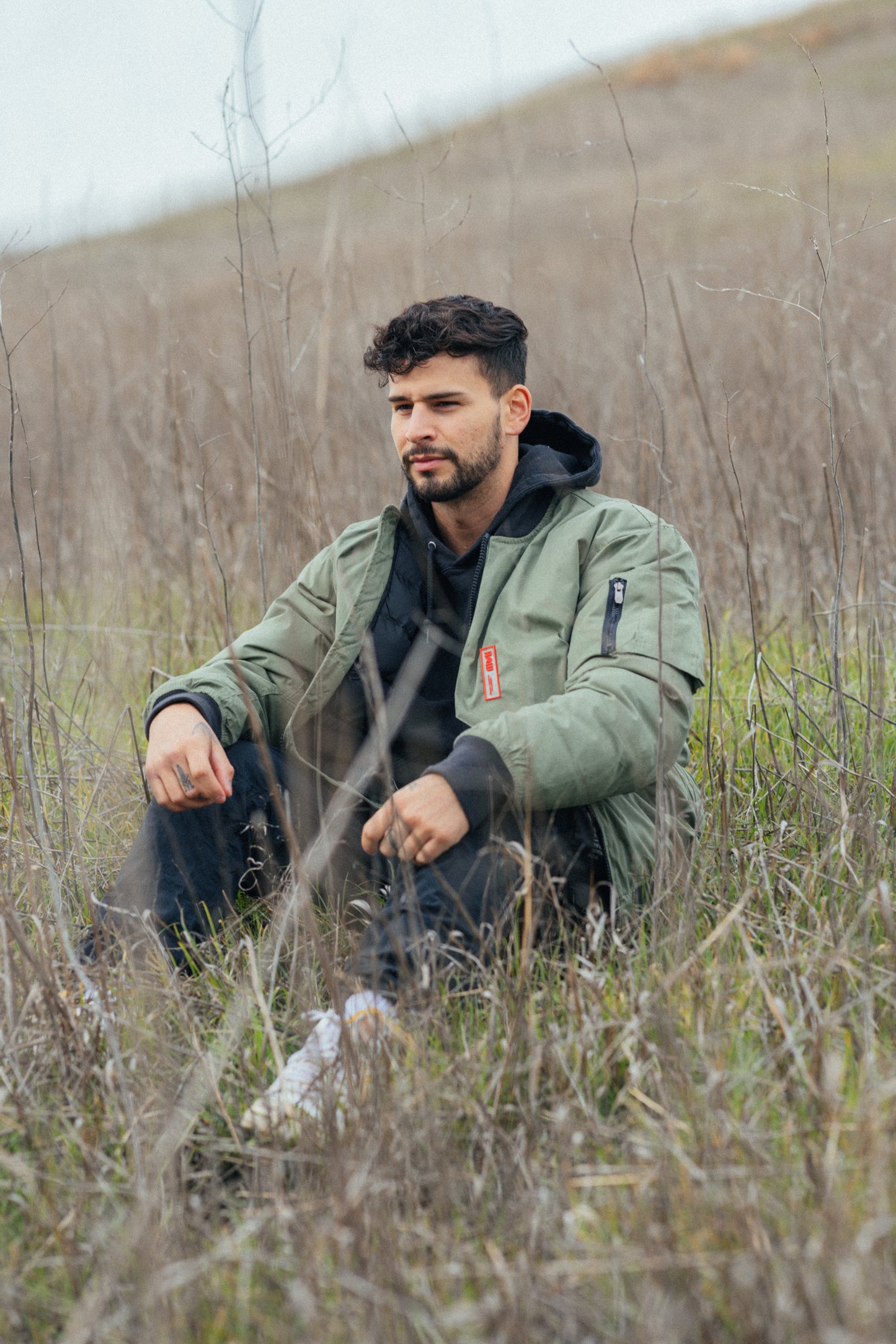 RG506 Rubber Patch Bomber Jacket