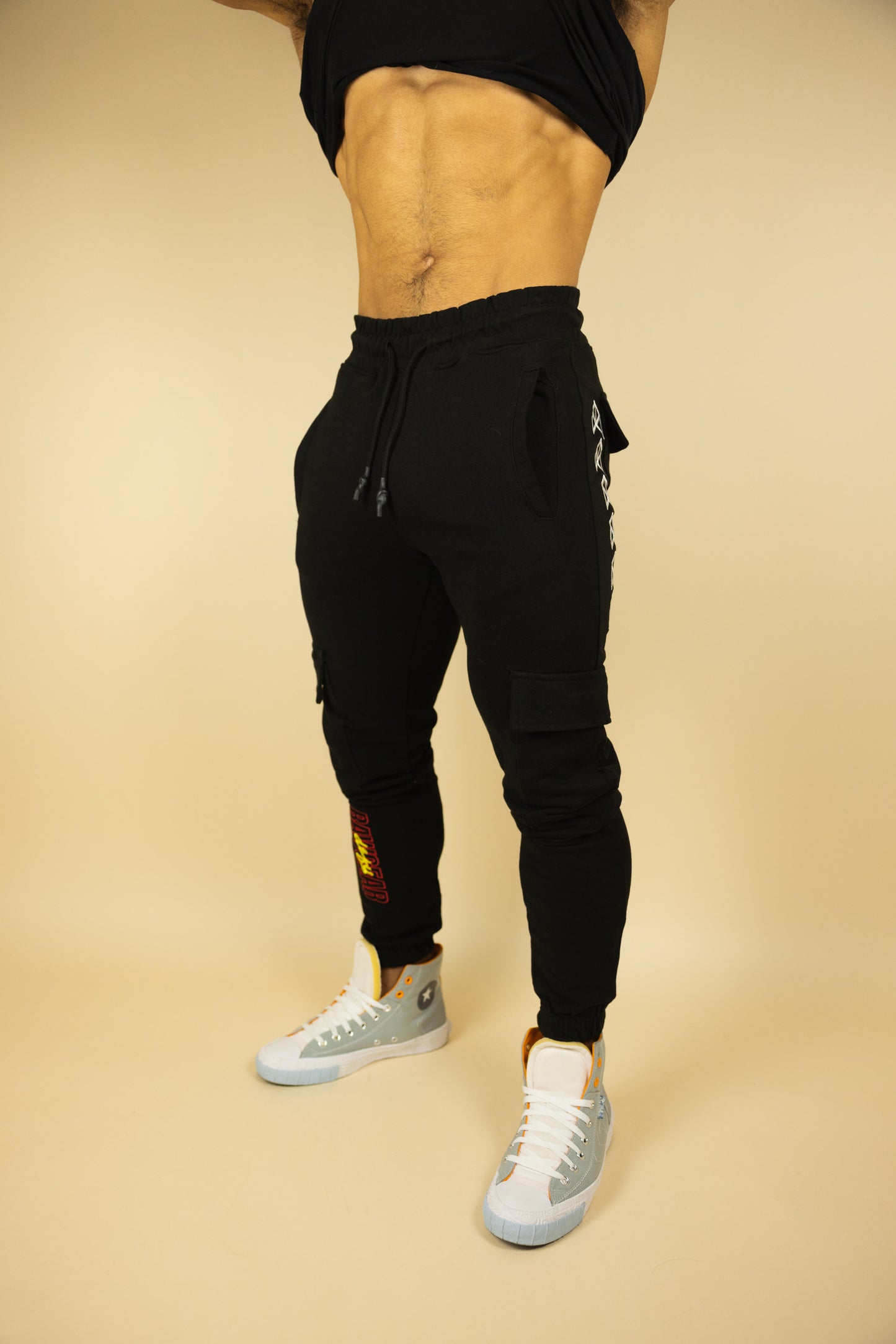 RAWGEAR Embroidery Cargo Jogger - RG223