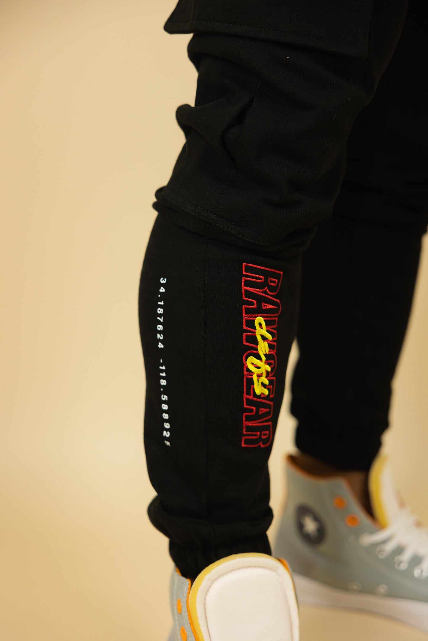 RAWGEAR Embroidery Cargo Jogger - RG223