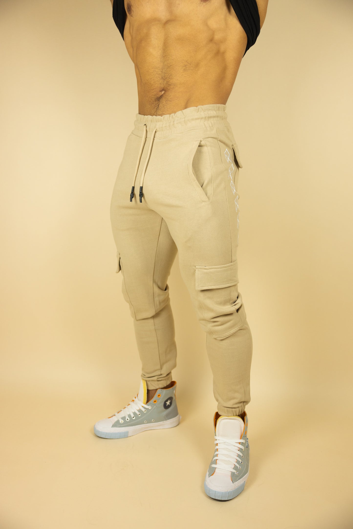 RAWGEAR Embroidery Cargo Jogger - RG223