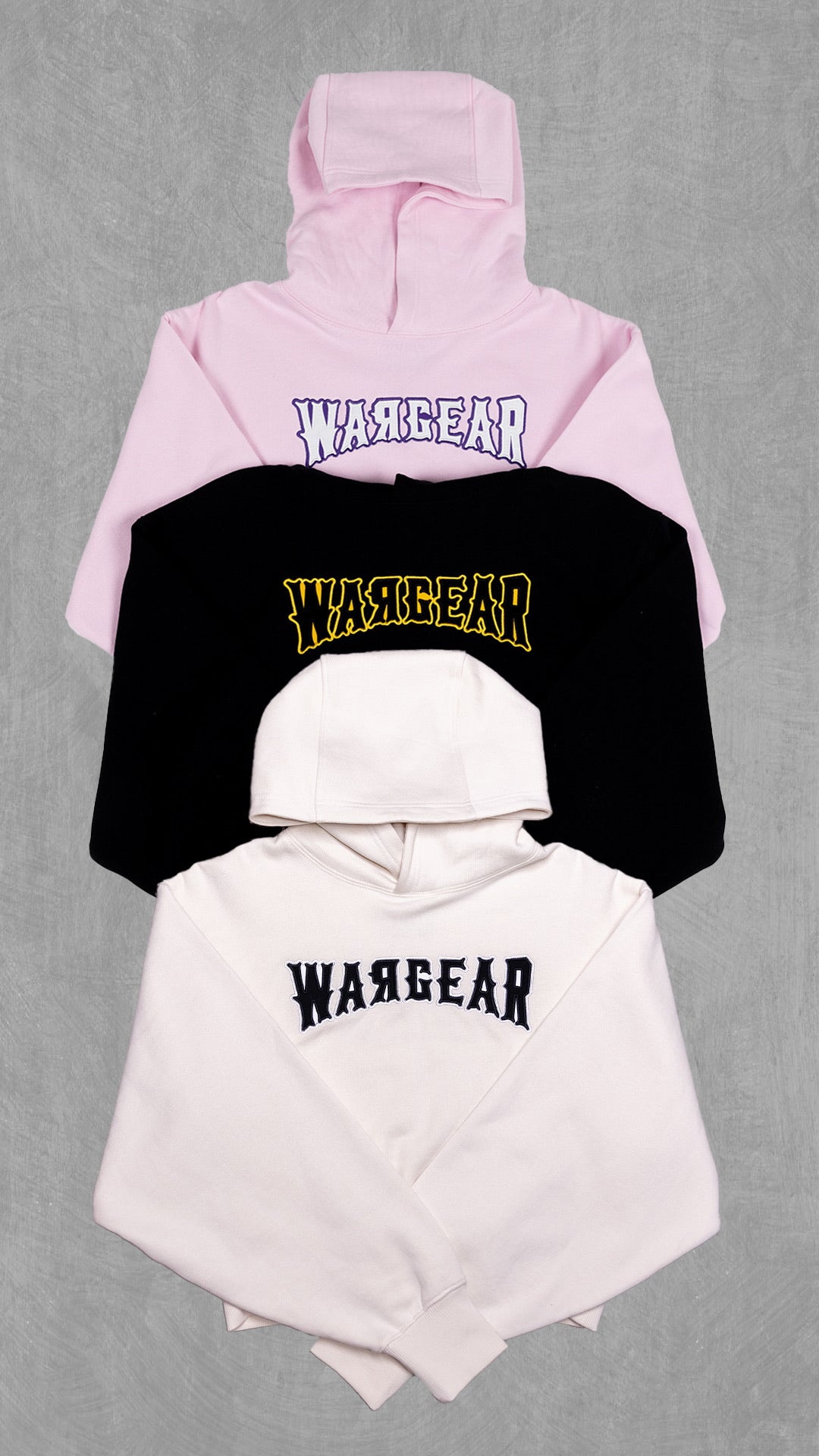 War Cropped Hoodie