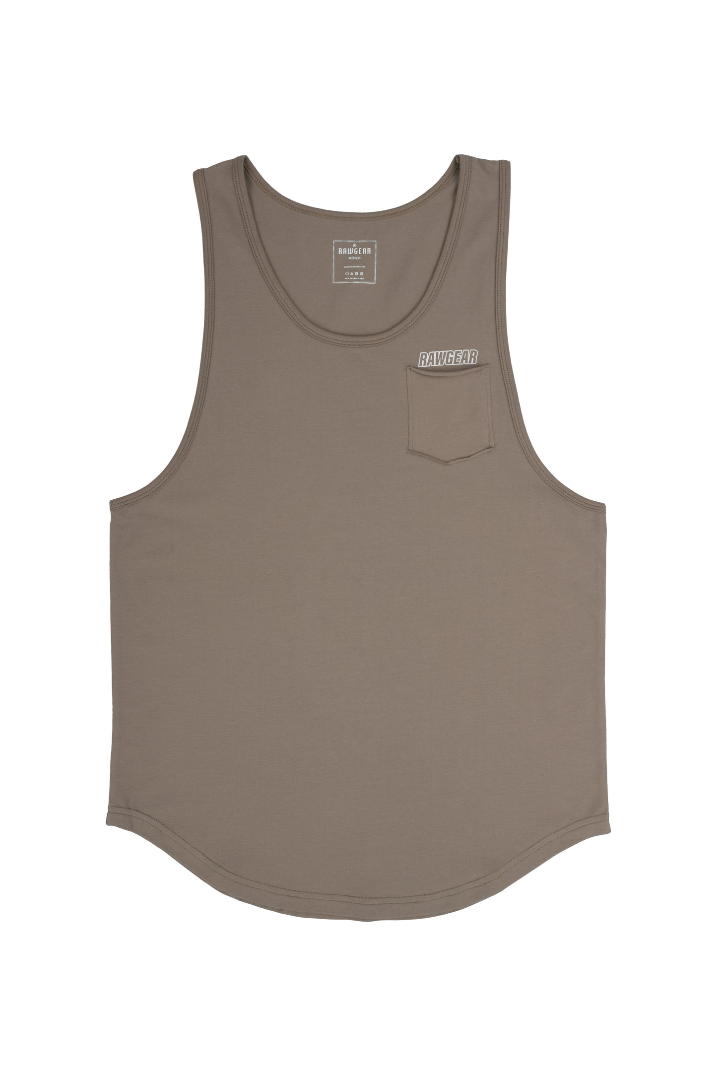 RAWGEAR Back Print Tank Top w/ Pocket - RG314