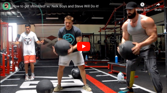 How to get shredded! w/ Nelk Boys and Steve Will Do it! | Bradley Martyn YouTube