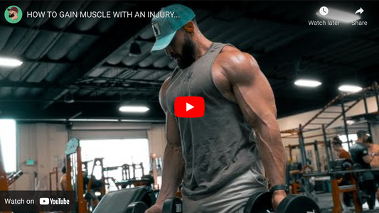 HOW TO GAIN MUSCLE WITH AN INJURY...
