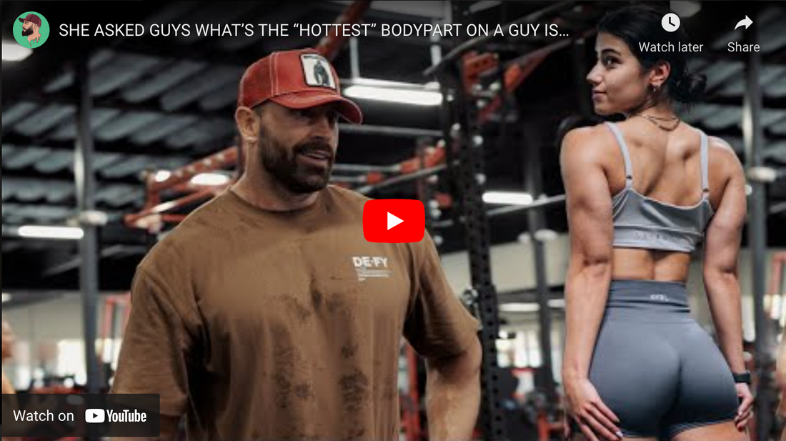 SHE ASKED GUYS WHAT’S THE “HOTTEST” BODYPART ON A GUY IS…