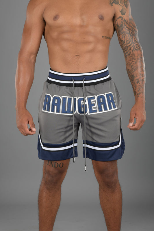 Rawgear Front Embroidery Basketball Shorts